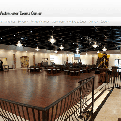 Event Center Website