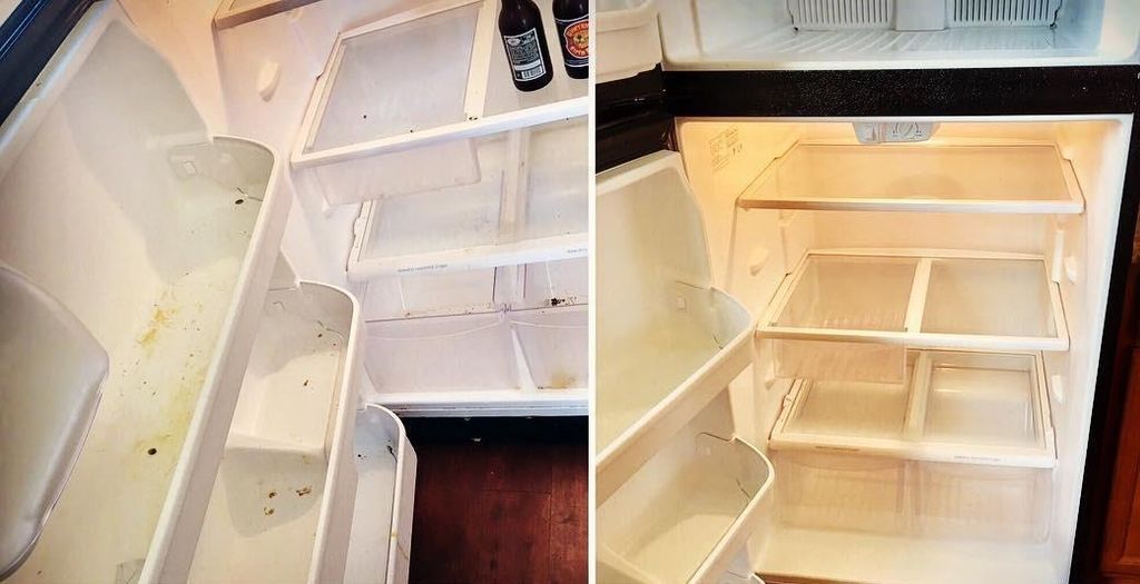 Fridge cleaning done right!