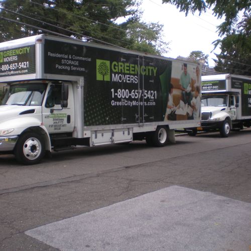 Welcome to Green City Movers 1-800-657-5421
Green 