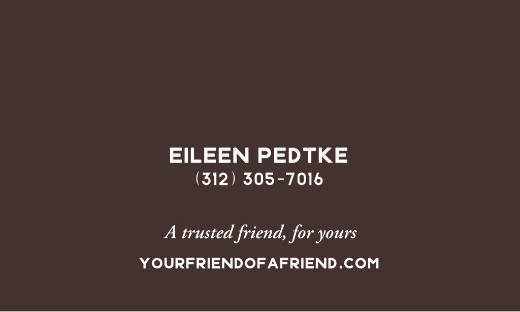 Business card website
