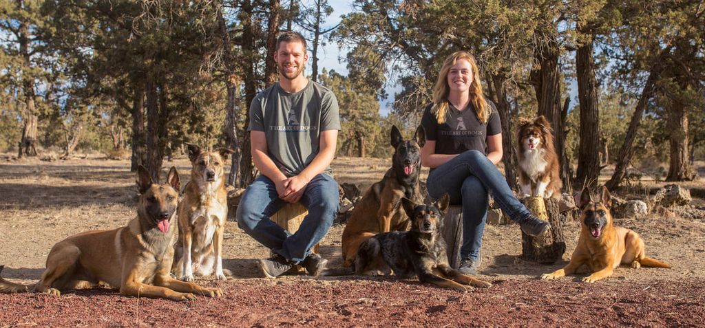 Meet the team! Anneliese (R) and Ryan (L) and the 