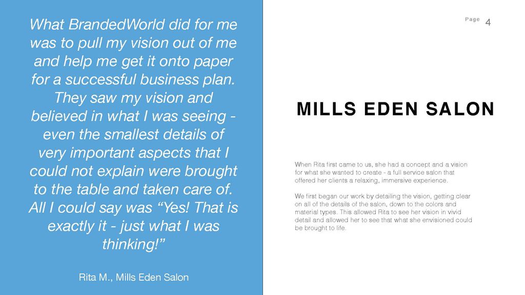 Mills Eden Salon
