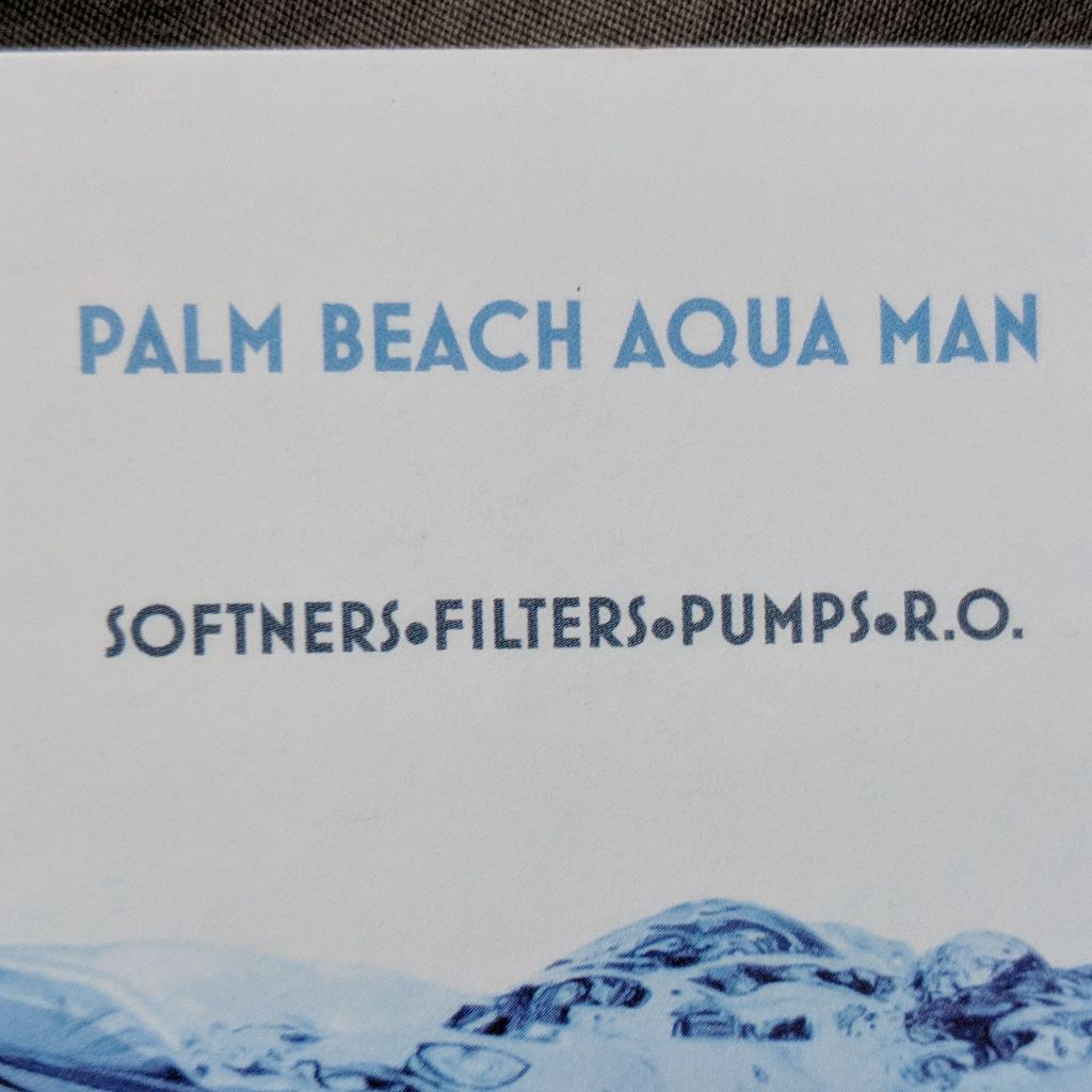 Palm Beach Aqua Man