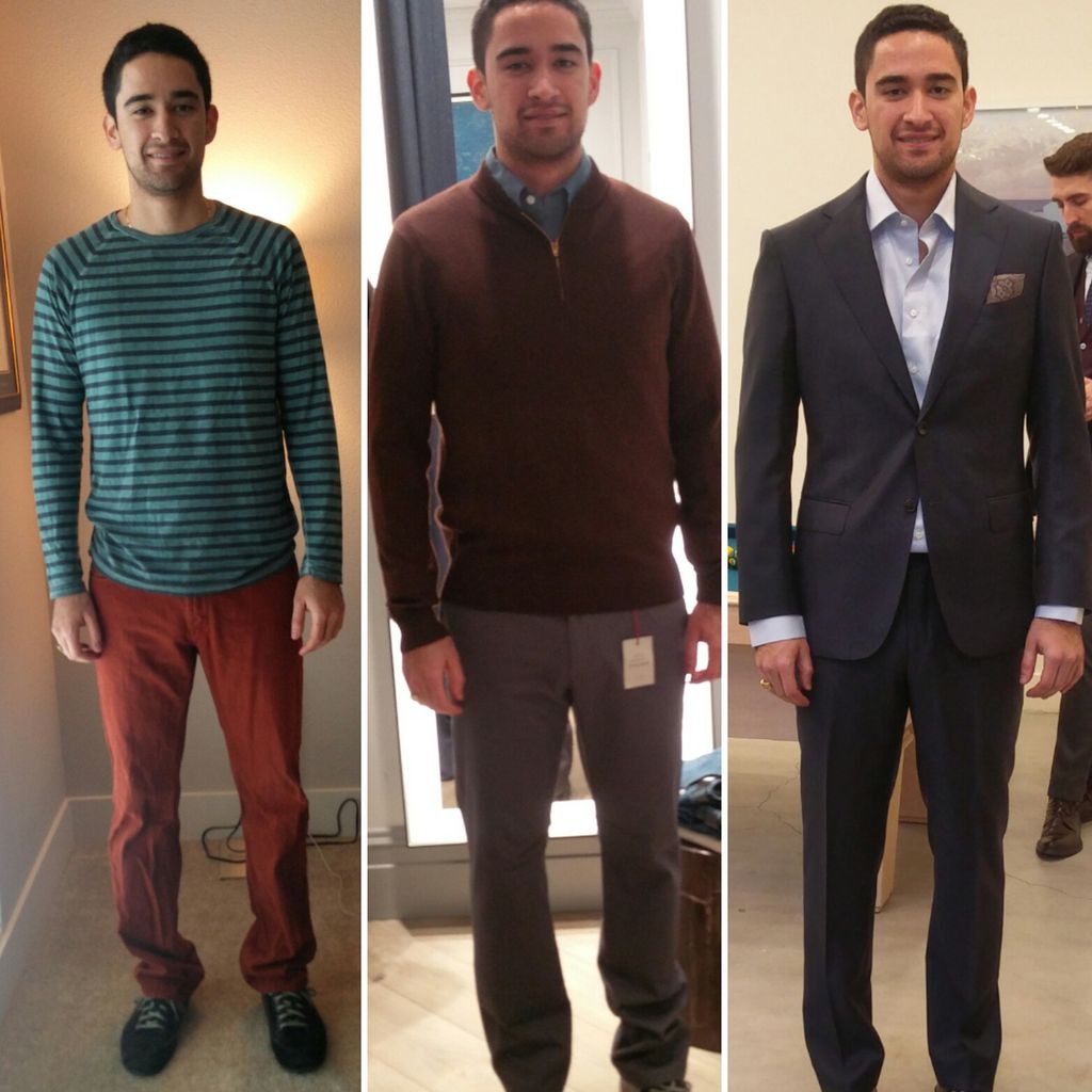 Before/New Casual/New Suit.


JS requested help wi