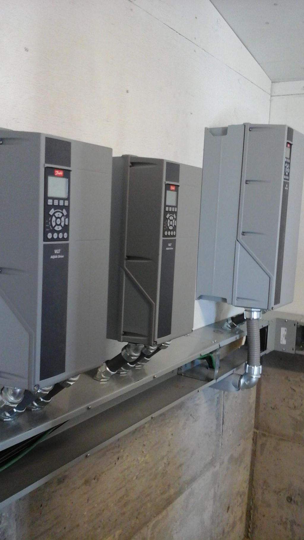 VLT's in pump house 
