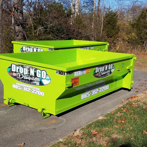 12 and 15 Yard Dumpsters