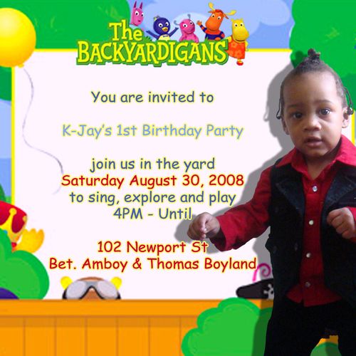 Party flyers and backdrop designs for your childre