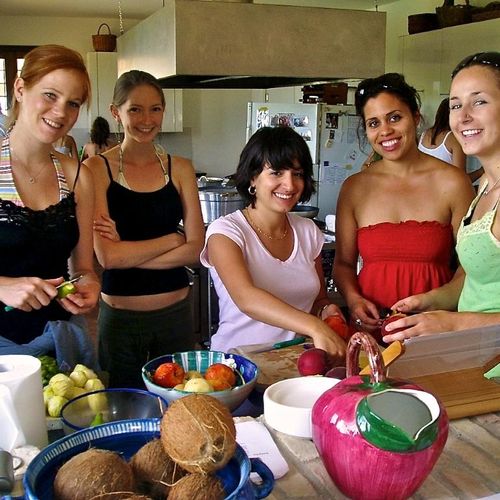 I hold group or party cooking classes