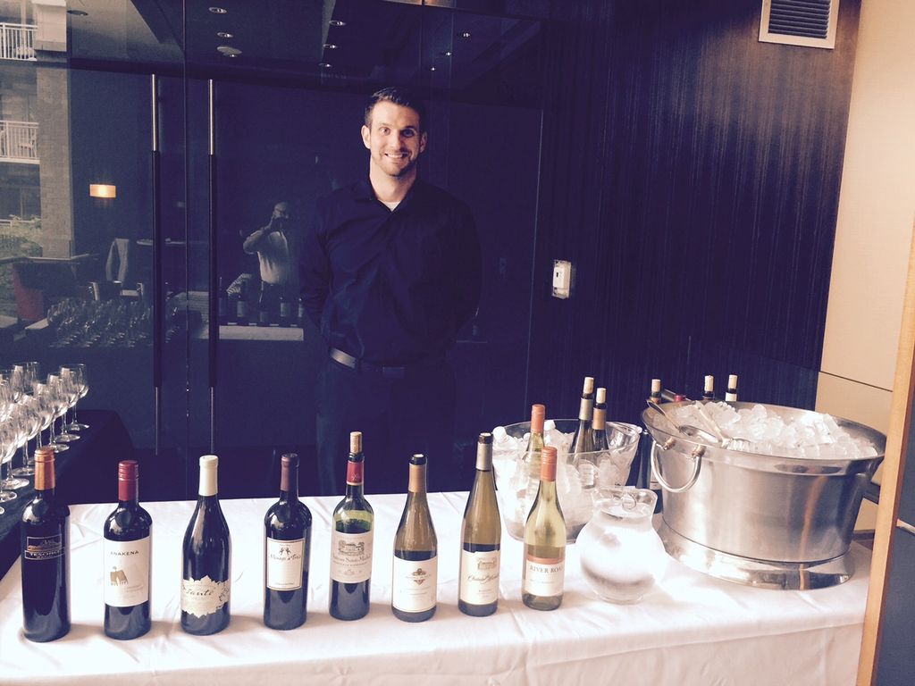 Bartending a Jazz event