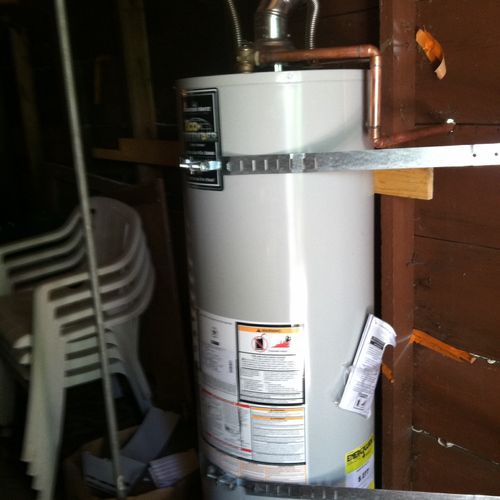 Replacing water heater