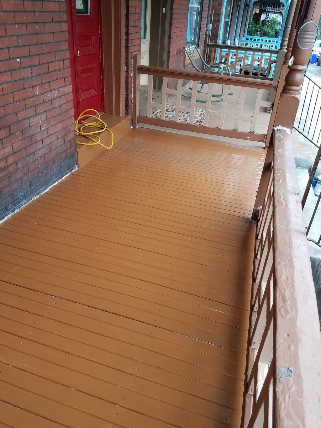 Rebuilding a 100 year old porch