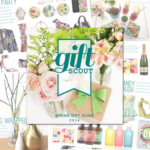 Gift Scout gift guide. Concept, design, gift curat