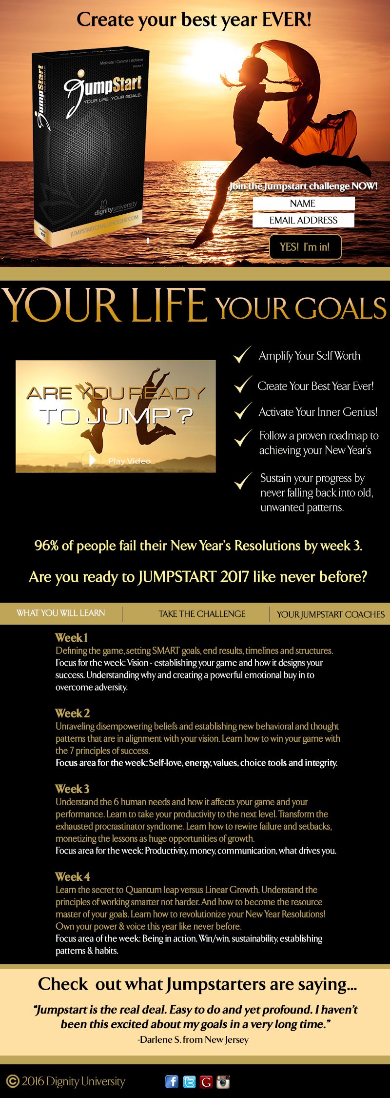 Website / Jumpstart / Dignity University