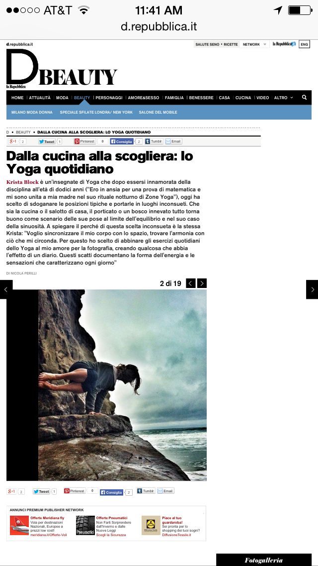 December 2014, D. La Republicca Magazine