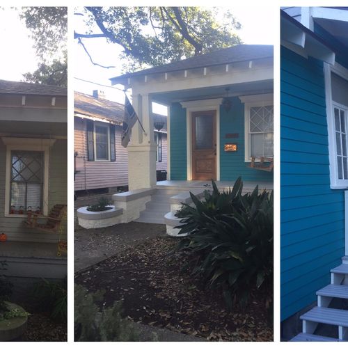 Before and after NOLA home