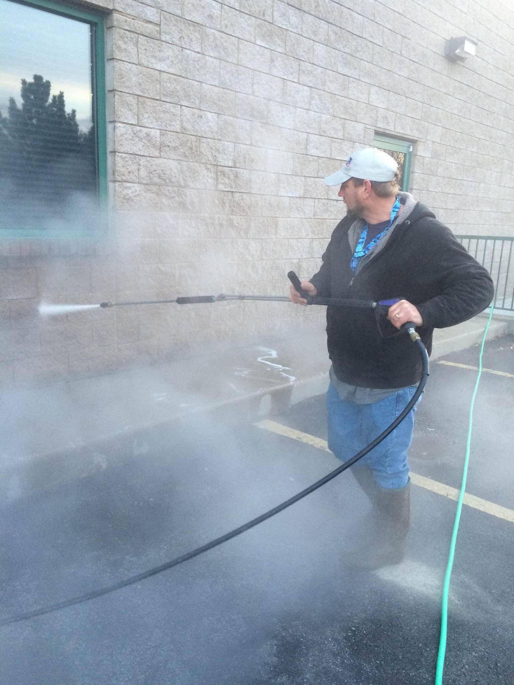 Heated Pressure Washing