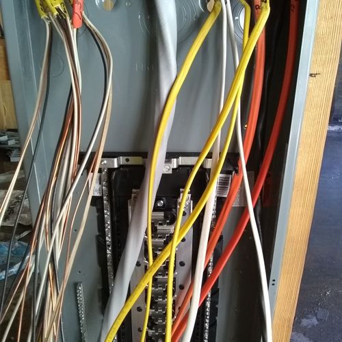 rewire with panel upgrade