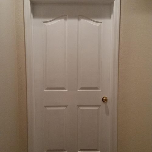 Door with transom