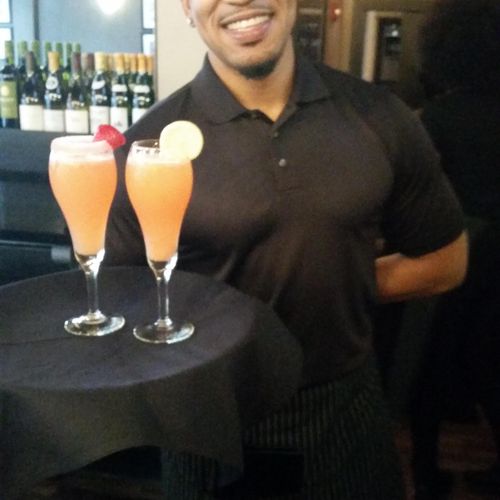 One of Iced's Licensed Bartenders