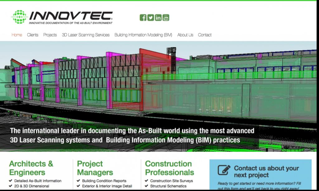 Custom WordPress website for Innovtec, leading Bay