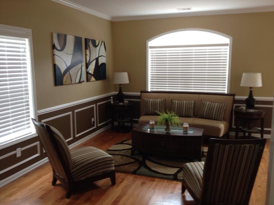 Finished room ...one of many which intailed remode
