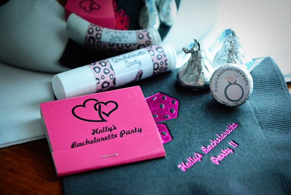 Personalized Bachelorette Favors 