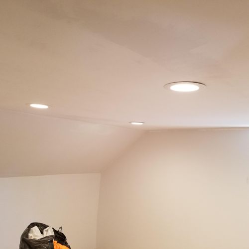 Nursery after recessed lighting install (Fort Edwa