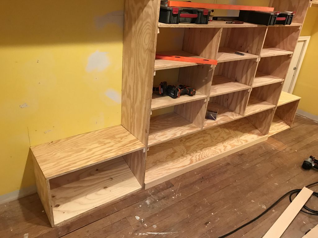 Before trim work was added