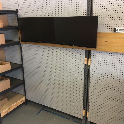 Mounting monitors for multiple screen display