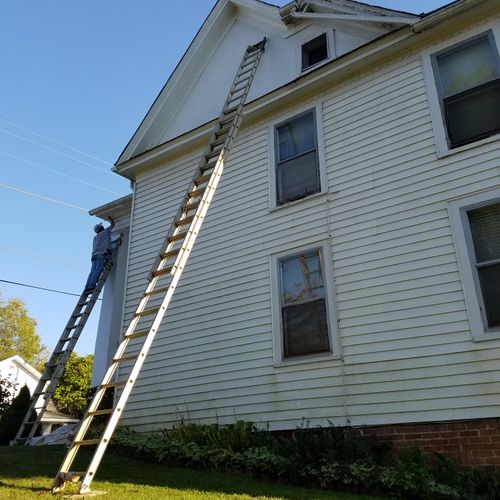 40 ft ladder we do the jobs most wouldn't dare of 