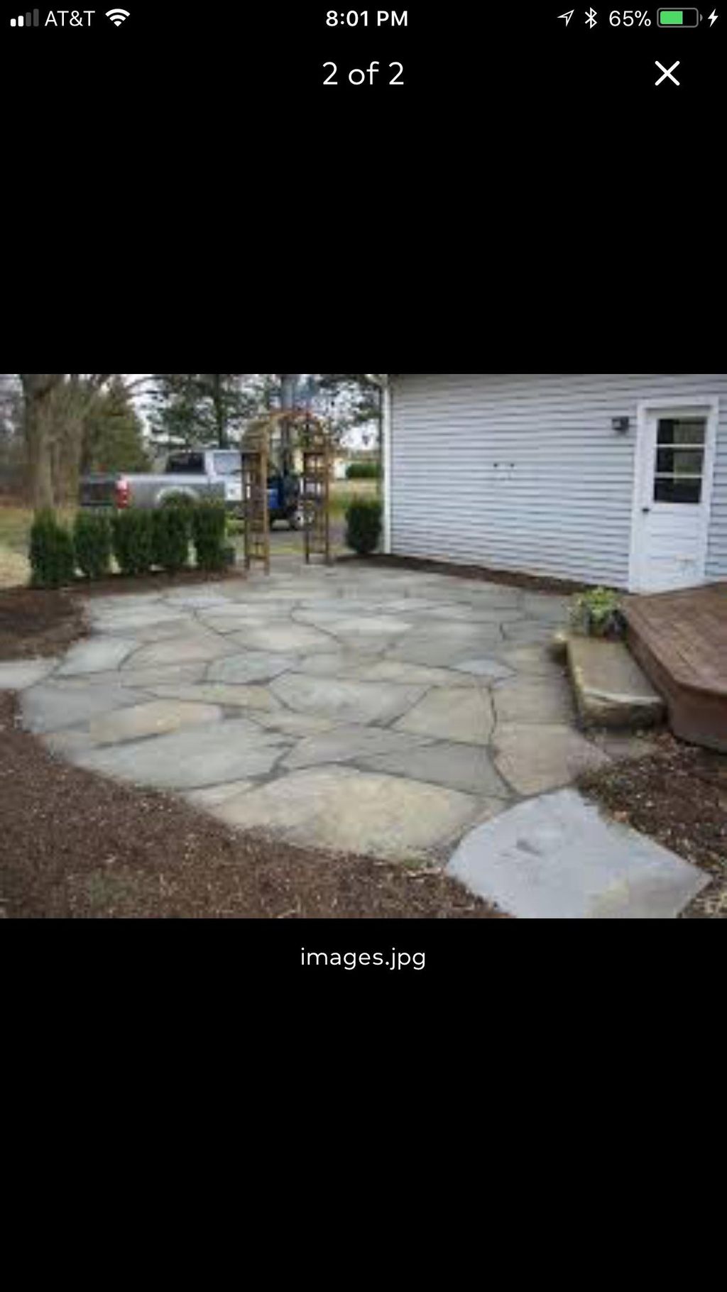 Patio job done in ashburn va 