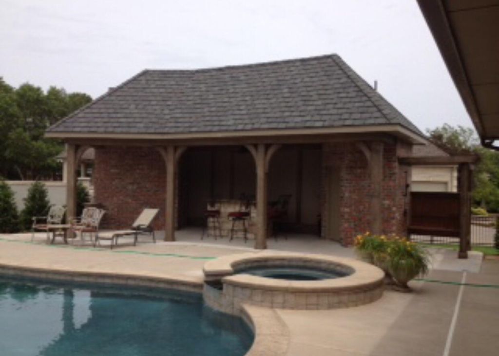 Completed Pool Cabana