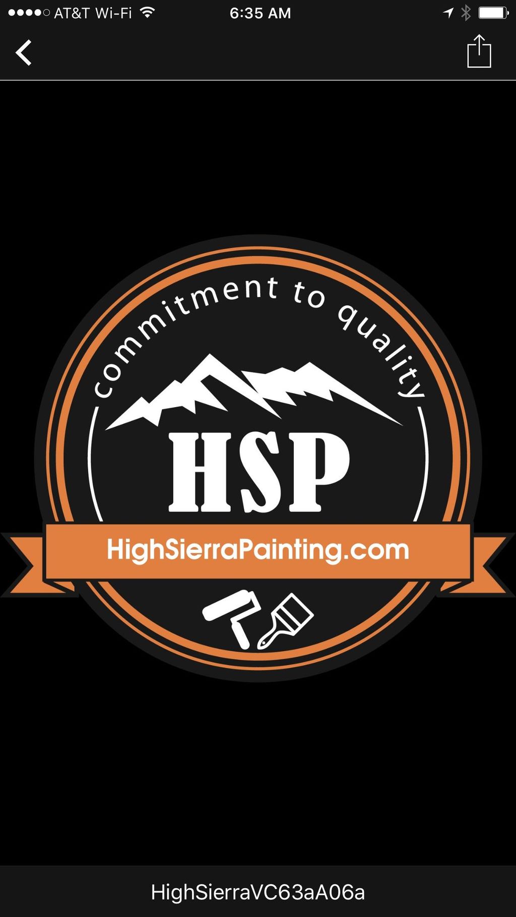 High Sierra Painting