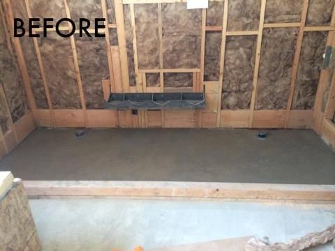 4X12 SHOWER PAN W/SEAT