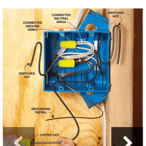 Correct way to wire a switch box! I always use pig