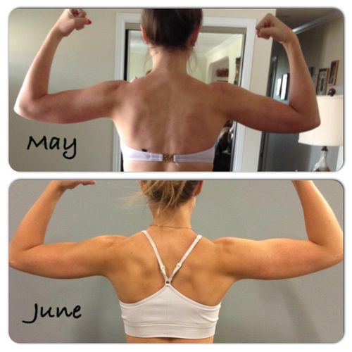 My client Bri and her short term progress that she