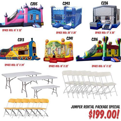 Super Jumper Special Package #3 for only $199!