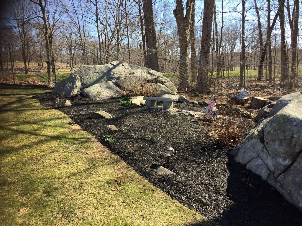After the clean up with some fresh mulch