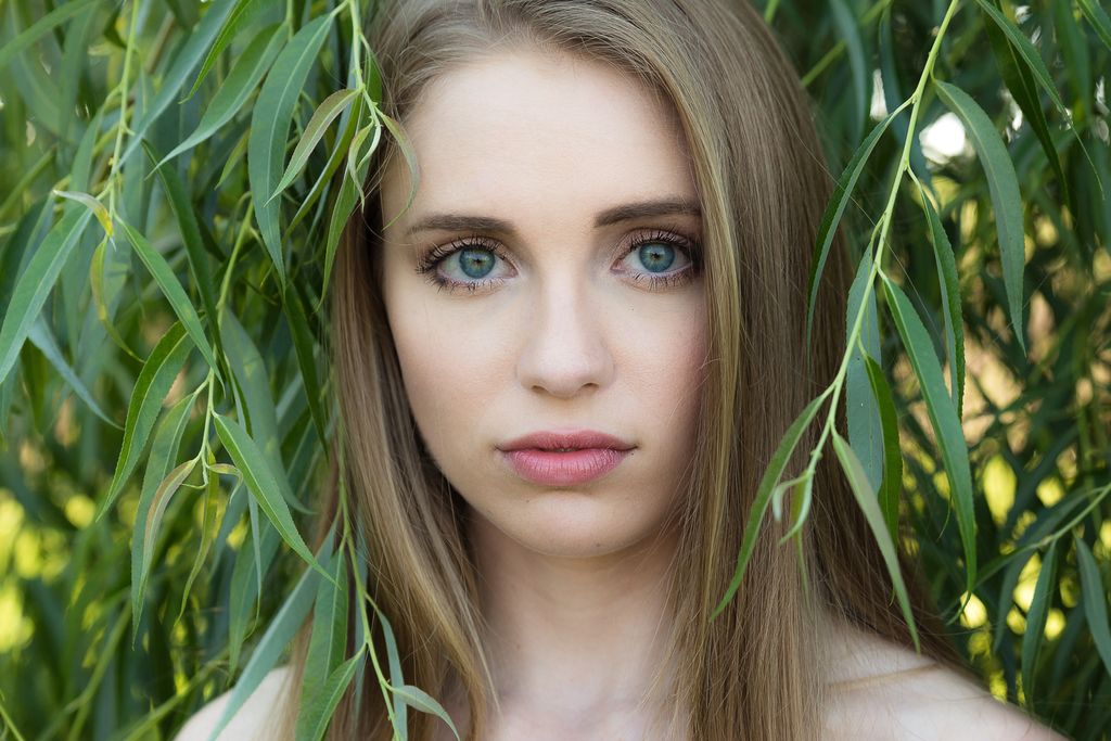 Natural light portrait