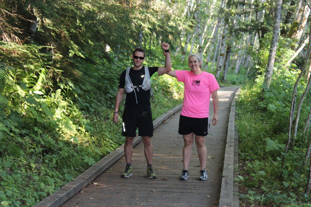 The Finish Line!  Completing my 50 mile solo ultra