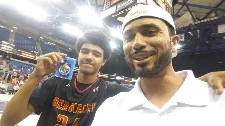 Top ranked Berkeley High Point Guard Ben Baker and