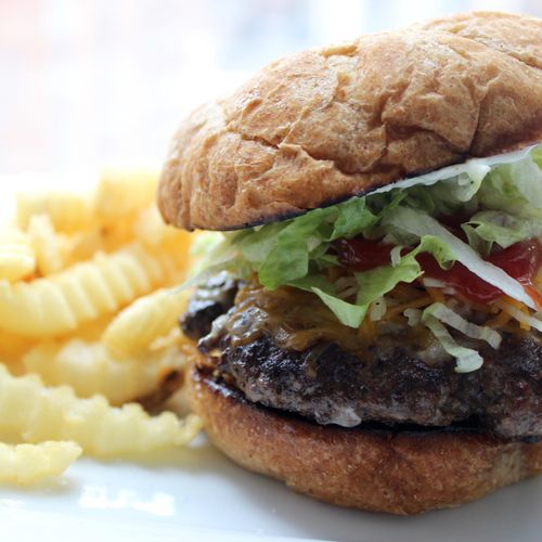 Beef Burger | Aged Cheddar | Truffle Fries