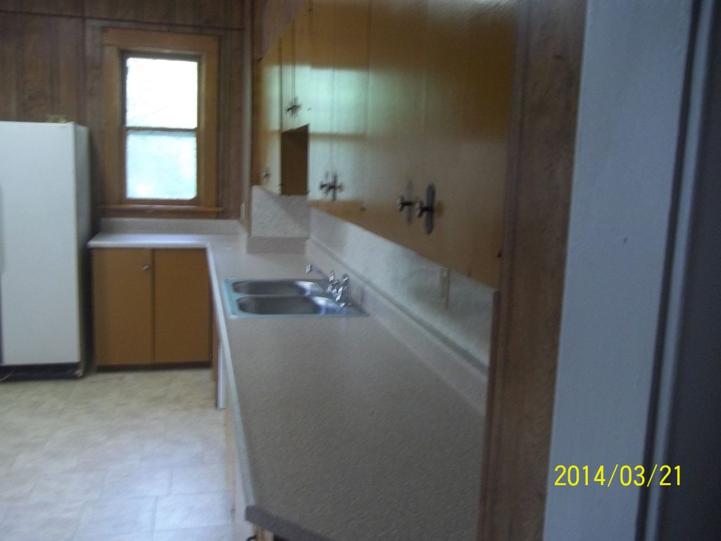 this is a picture of a kitchen where we put in a n