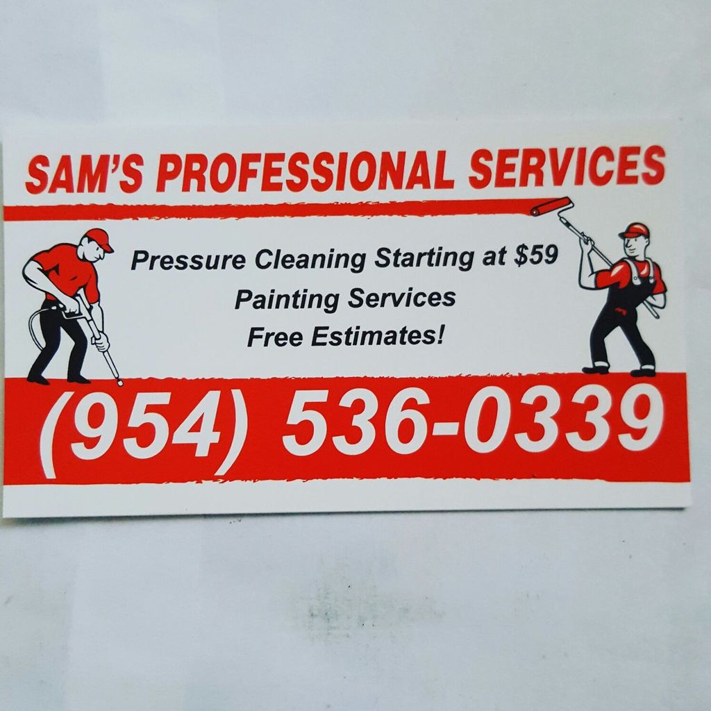 Sam Painting & pressure cleaning sealing services