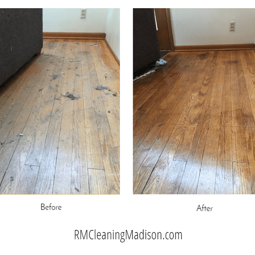 We'll make your hardwood floors look like new!
