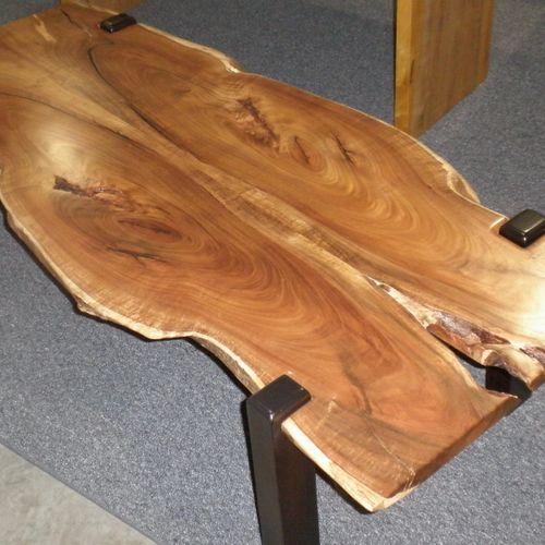 Custom Salvaged wood coffee Table made from Acacia