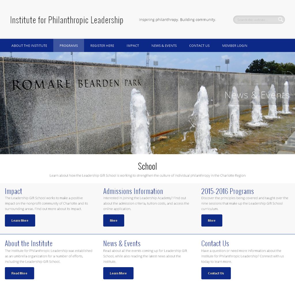 Institute for Philanthropic Leadership (http://ins
