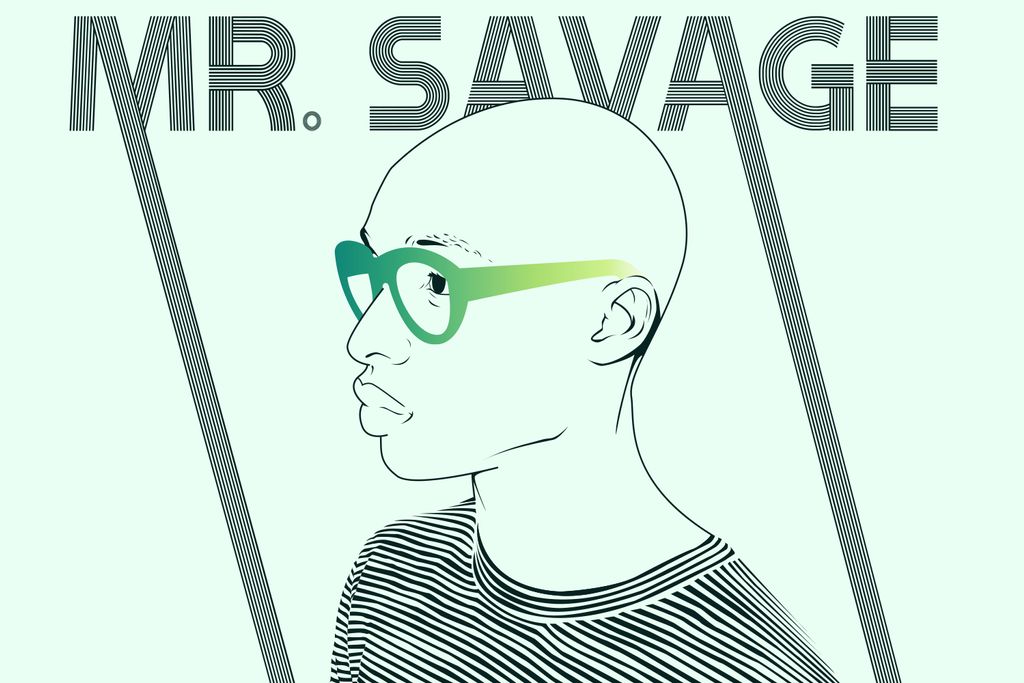 Illustration for fashion personality