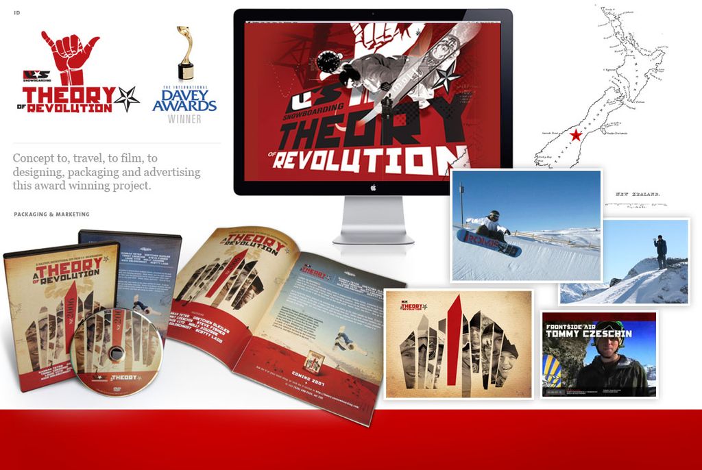 DVD / ID & Packaging / Marketing / US Snowboarding