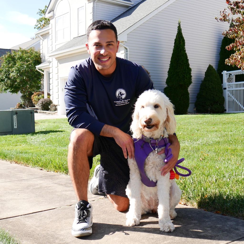 Kyle and his dog Nellie